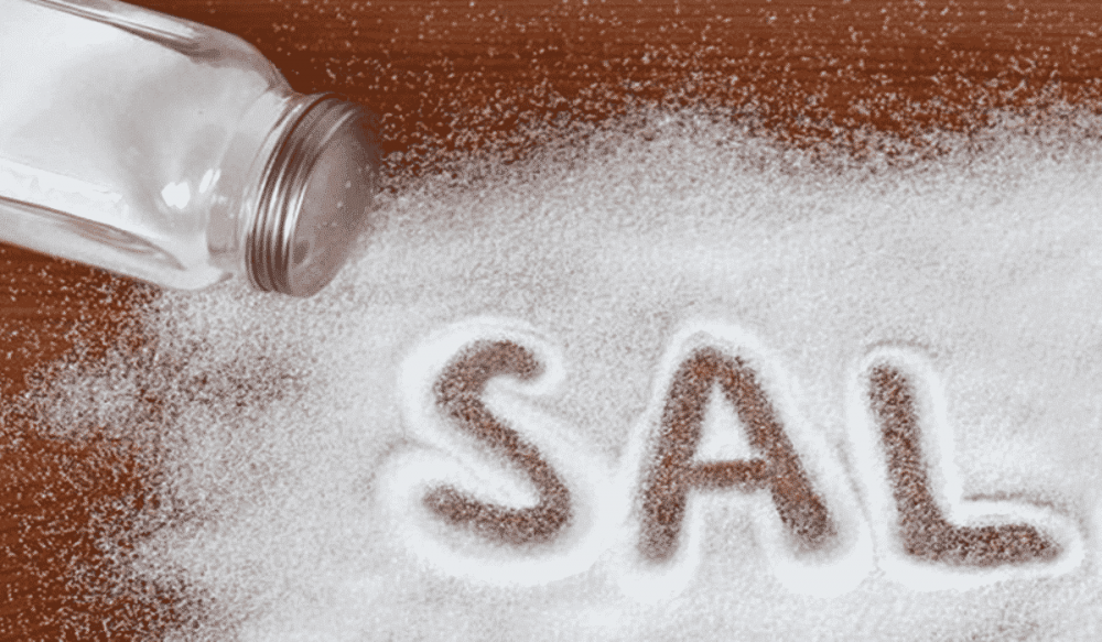 Sal refinada (sal común de mesa)