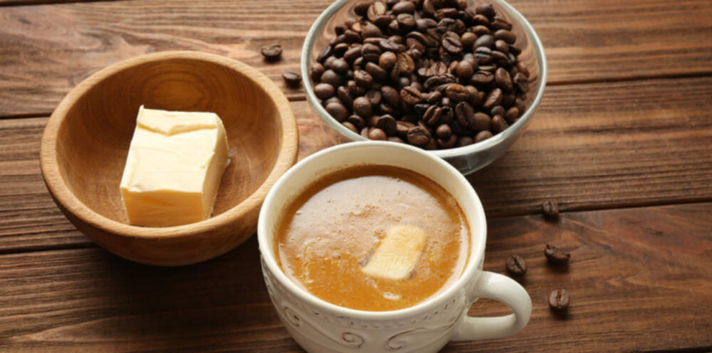 Tener en cuenta el equilibrio de café y mantequilla 