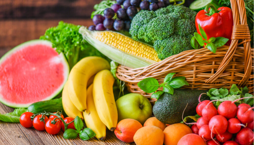 Come más verduras y frutas