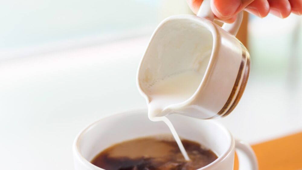 Cremas no lácteas para café